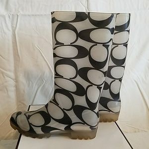Coach Rainboots
